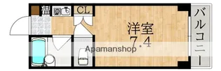 ダイワ学園前ロジングハウスC【1階】の間取り