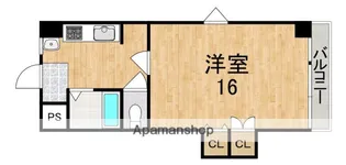 GRANDSTEADY奈良三条【7階】の間取り