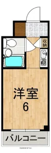 デアイマンション【301号室】の間取り