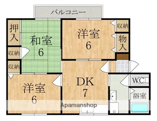 ガイアーヒルズⅠ【1階】の間取り