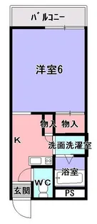 レオパレスハートピア15【3階】の間取り