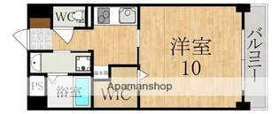 アイリスハイツ8号館【6階】の間取り