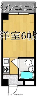 コーポ平城【3階】の間取り