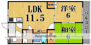 ファミーユ21【3階】の間取り