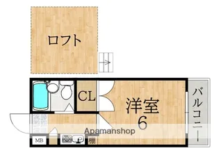 YOUハウス【2階】の間取り