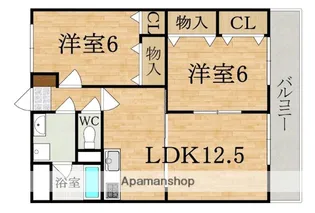 マ メゾン【1階】の間取り