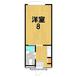 ジャンギャバン新大宮【4階】の間取り