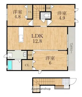 フジヒルズ【2階】の間取り