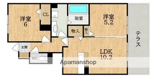 ヴォラーレ【1階】の間取り