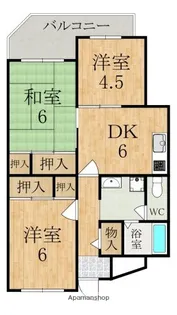 AMENITY24【5階】の間取り