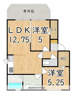 エトワール五位堂【1階】の間取り