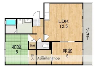 リビングタウン梅美台【2階】の間取り