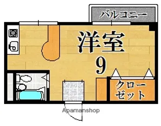 クレスト旭ケ丘【1階】の間取り