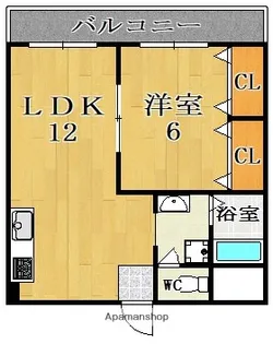 オーヤビル本館【3階】の間取り