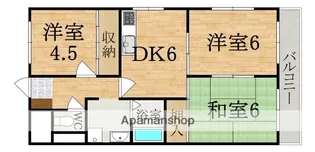 Iマンション2号館【2階】の間取り