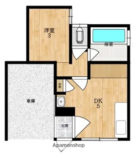 レジデンス郡山【1階】の間取り