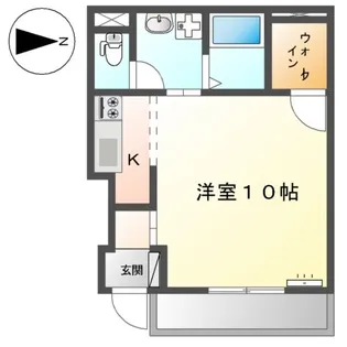 プロキオン【103号室】の間取り