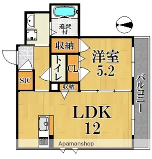 プラン ドゥ ボーテ【1階】の間取り