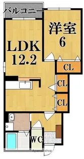 グランディール【1階】の間取り