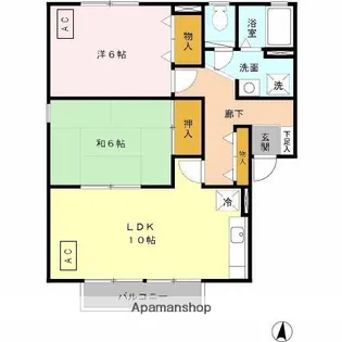 アネシス C棟【2階】の間取り