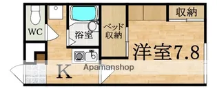 レオパレスめい【1階】の間取り