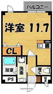 アバンツァート【1階】の間取り