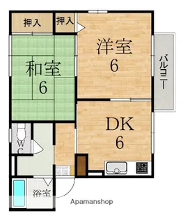 フォレストヒルズ【2階】の間取り