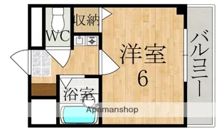 ラックハウス【3階】の間取り