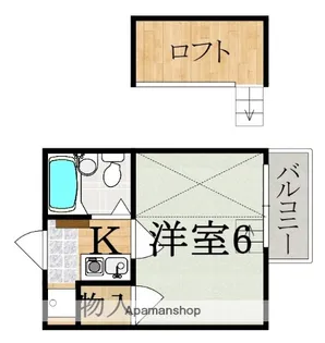 橿原神宮第5マンション【2階】の間取り