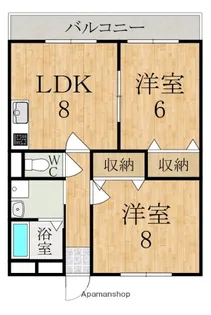 リヴィエールジオウ【3階】の間取り