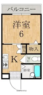 エルハイツ【1階】の間取り