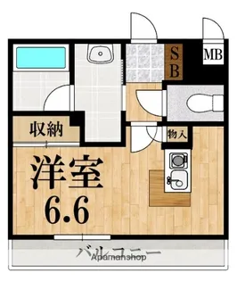 ノーブル参番館【1階】の間取り