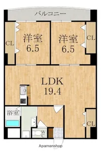 レモンシャトー【5階】の間取り
