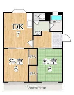 第2ネオコーポ杉田【3階】の間取り