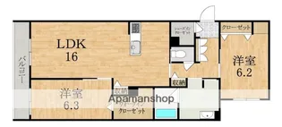 ソラマ【3階】の間取り