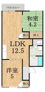 グリーンヒル新賀【2階】の間取り