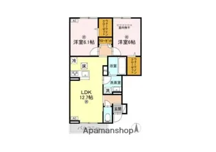 サニーヒロⅡ【1階】の間取り