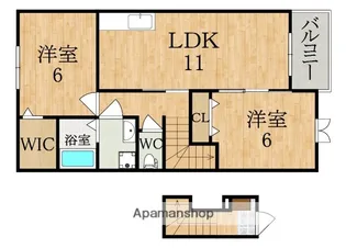 フレイズⅠ【2階】の間取り