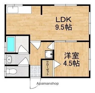 HONMACHIハウス2【1階】の間取り
