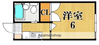 奈良県生駒郡三郷町立野北2丁目【アパート】の間取り