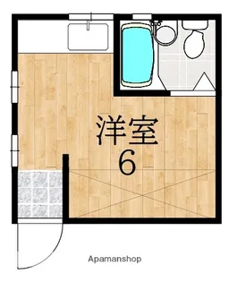 みるく学園前【3階】の間取り