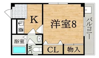 コーポもりおか【2階】の間取り