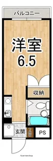 天理グリーンハイツ【4階】の間取り