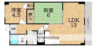 ヴィエンシャトレー小池【3階】の間取り