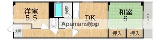 郡山フォンテーヌ【2階】の間取り