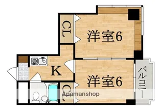 メゾン・ド・ジュネス【2階】の間取り