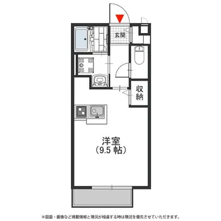 プチメゾンMIYO Ⅱ【2階】の間取り