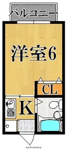 ルミエール平城山【1階】の間取り