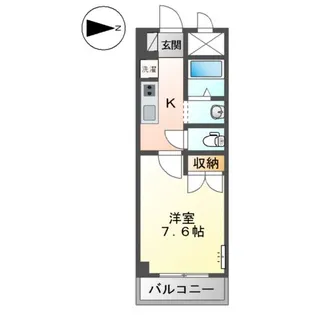 アップルハウス【2階】の間取り