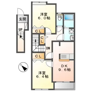 ネオ・ブローテD【203号室】の間取り